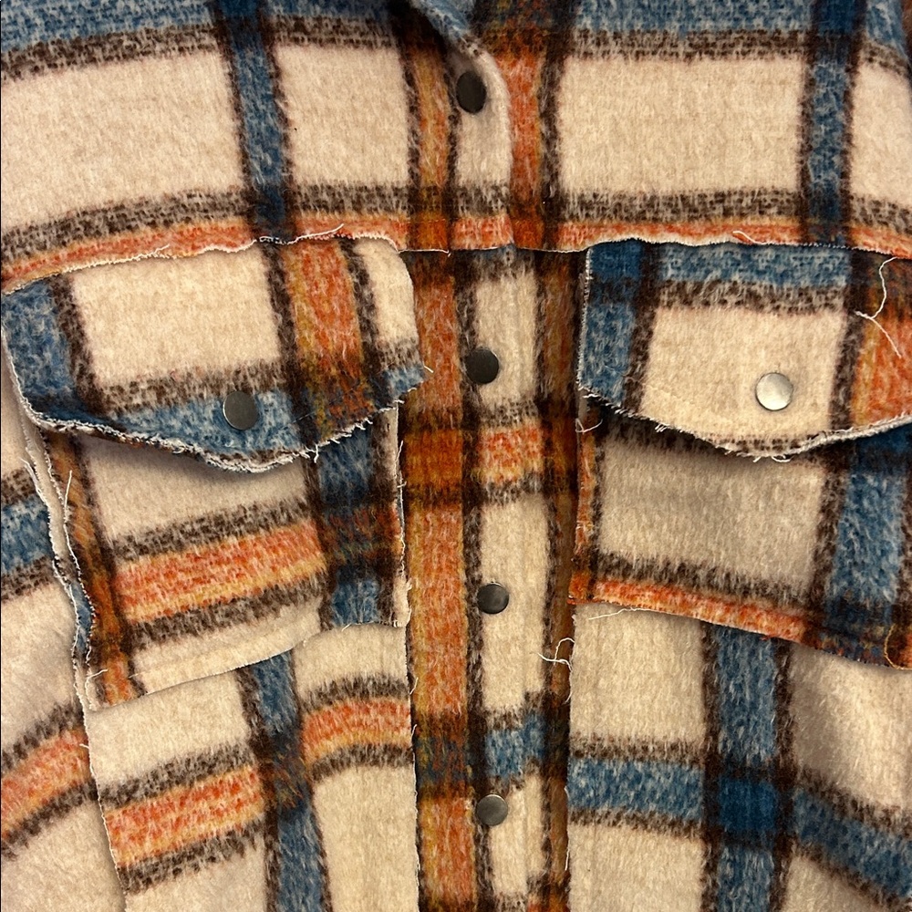 Pol Checkered Shacket - image 5